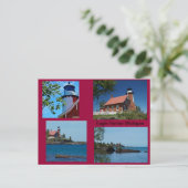 Eagle Harbour Postkarte (Stehend Vorderseite)