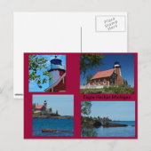 Eagle Harbour Postkarte (Vorne/Hinten)