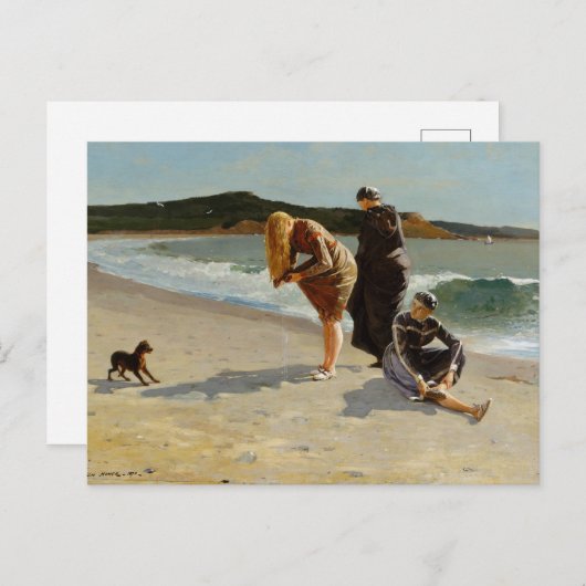 Eagle Head High Tide Canvas Print Postkarte (Vorne/Hinten)