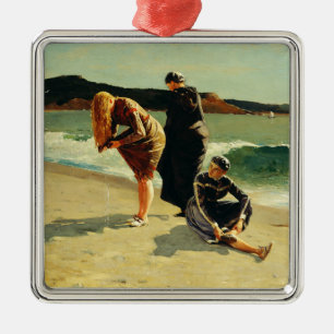 Eagle Head, Manchester, Massachusetts Fine Art Ornament Aus Metall