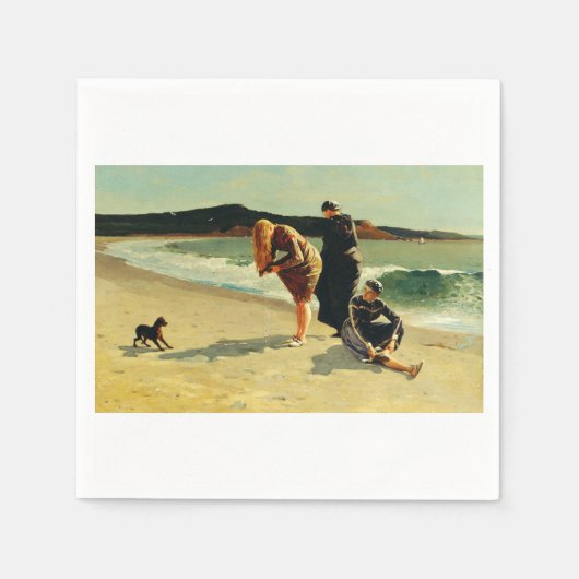 Eagle Head, Manchester, Massachusetts Fine Art  Serviette (Vorderseite)