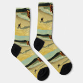 Eagle Head, Manchester, Massachusetts Fine Art  Socken (Rechts)