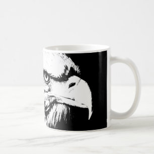 Eagle Head Moderne Pop Art Template hinzufügen Kaffeetasse