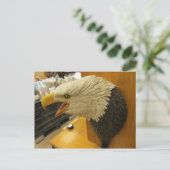 Eagle Head Postkarte (Stehend Vorderseite)