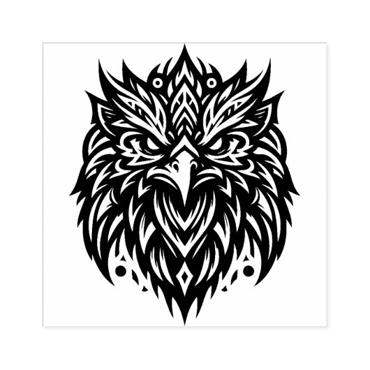 Eagle Head Rubber Briefmarke Gummistempel (Prägung)
