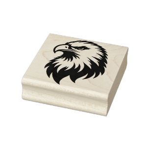 Eagle Head Rubber Briefmarke Gummistempel