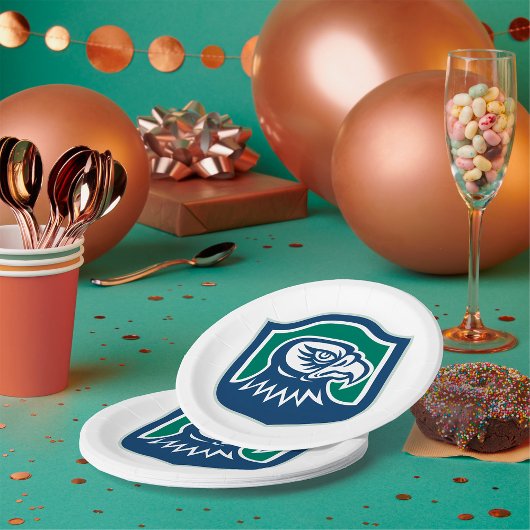 Eagle Head Wappen Pappteller