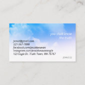 Eagle Heart Visitenkarte (Rückseite)