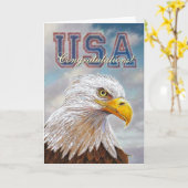 Eagle Herzlichen Glückwunsch Karte (Gelbe Blume)