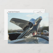 Eagle Hood Ornament Postkarte (Vorne/Hinten)