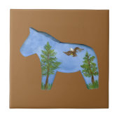 Eagle Horse Tile Fliese (Vorderseite)