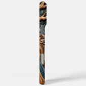 Eagle in Wild Leather Look Art Case-Mate iPhone Hülle (Rückseite / Rechts)