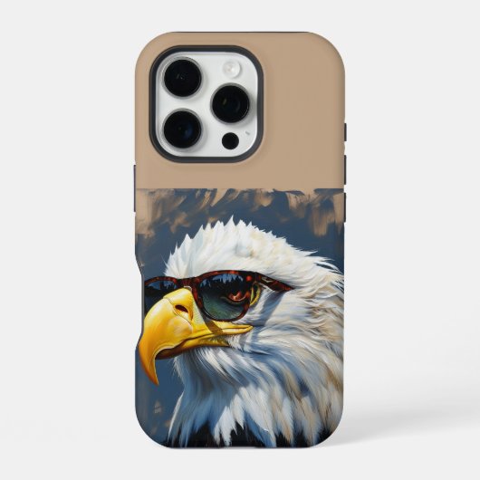 Eagle iPhone 16 pro Fall Hülle (Rückseite)
