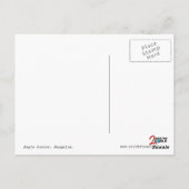 Eagle-Jäger-Postkarte Postkarte (Rückseite)