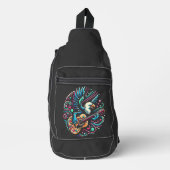 Eagle Jammin auf Gitarre Crossbody Bag (Vorderseite)