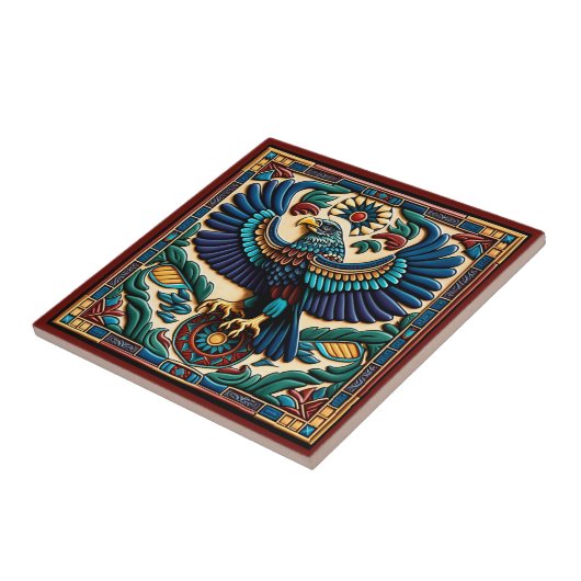 Eagle-Keramik im mexikanischen Stil Fliese (Seite)