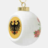 Eagle Keramik Kugel-Ornament (Rechts)