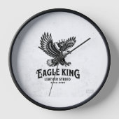 Eagle King Eagle Logo Uhr (Vorderseite)
