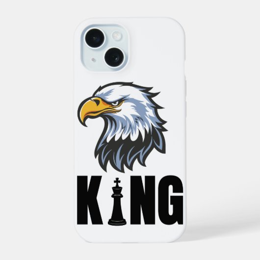 Eagle King iPhone 15 Pro Max Hülle (Rückseite)