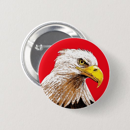 Eagle-Knopf Button (Vorne & Hinten)