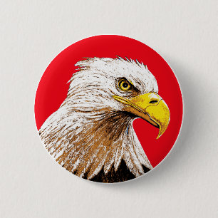 Eagle-Knopf Button