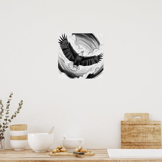 Eagle Konzept Art Poster (Küche)