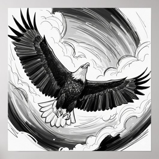 Eagle Konzept Art Poster (Vorne)