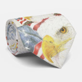 Eagle-Kopf Krawatte (Gerollt)
