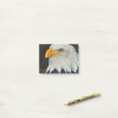 Eagle-Kopf Post-it Klebezettel (Auf Schreibtisch)