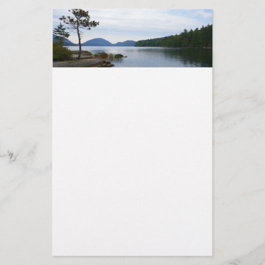 Eagle Lake at Acadia Nationalpark Briefpapier (Vorderseite)