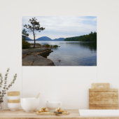 Eagle Lake at Acadia Nationalpark Poster (Küche)