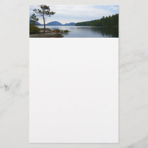Eagle Lake im Acadia National Park Briefpapier