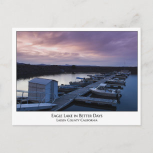 Eagle Lake in besseren Tagen Postkarte