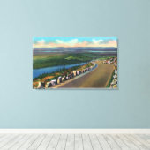 Eagle Lake Leinwanddruck (Insitu (Holzboden))