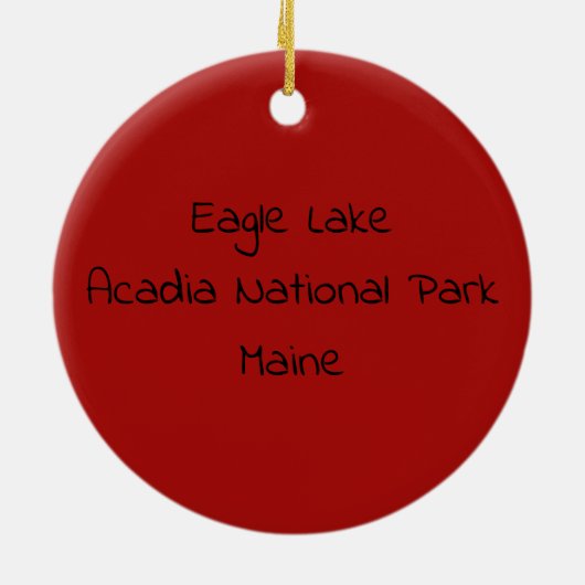 Eagle Lake Ornament (Hinten)