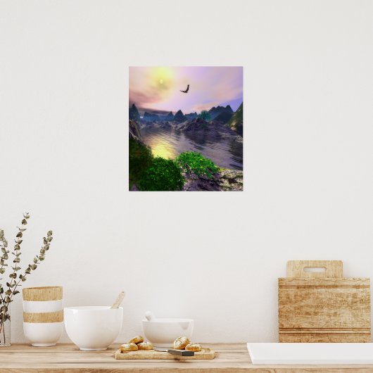 Eagle Lake Poster (Küche)