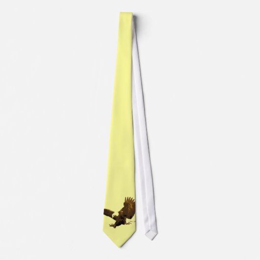 Eagle Landing Artwork Neck Tie Krawatte (Vorderseite)