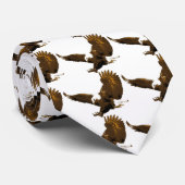 Eagle Landing Krawatte (Gerollt)