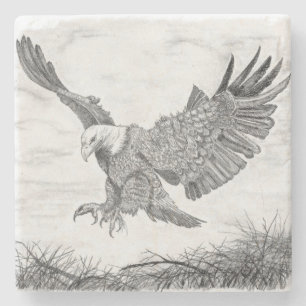 Eagle Landing Steinuntersetzer