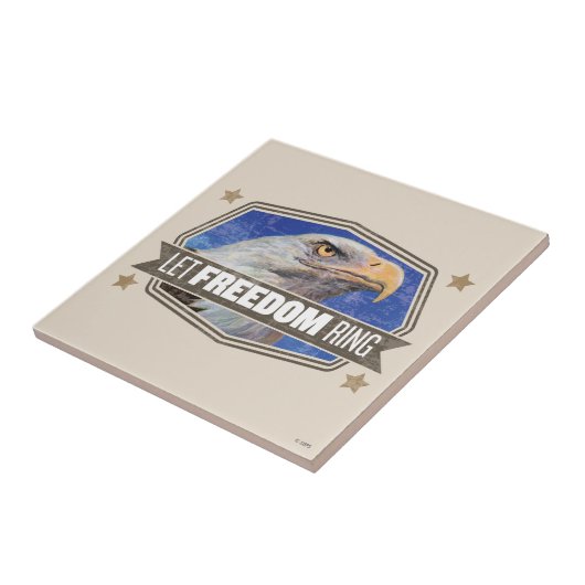 Eagle-Lass-Freiheitsring Fliese (Seite)