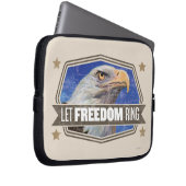 Eagle-Lass-Freiheitsring Laptopschutzhülle (Vorne Rechts)