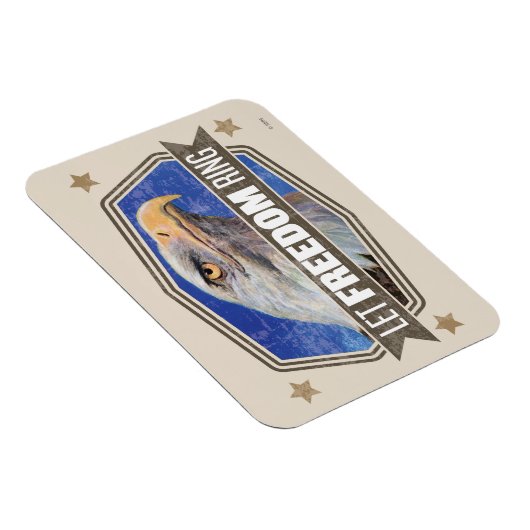 Eagle-Lass-Freiheitsring Magnet (Rechte Seite)