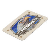 Eagle-Lass-Freiheitsring Magnet (Linke Seite)