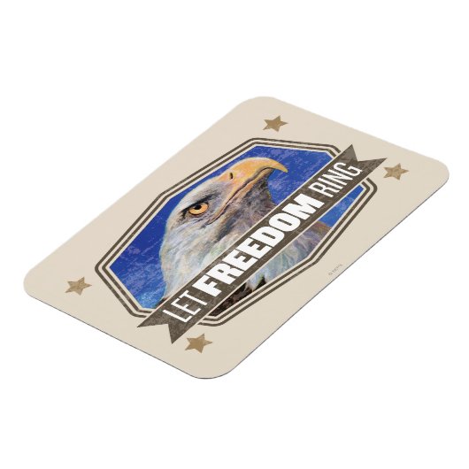 Eagle-Lass-Freiheitsring Magnet (Linke Seite)