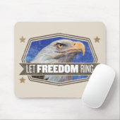 Eagle-Lass-Freiheitsring Mousepad (Mit Mouse)