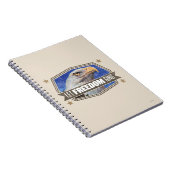 Eagle-Lass-Freiheitsring Notizblock (Rechte Seite)