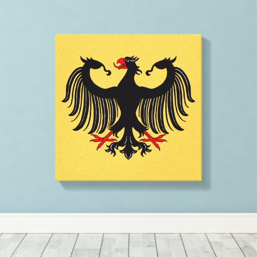 Eagle Leinwanddruck (Insitu (Holzboden))