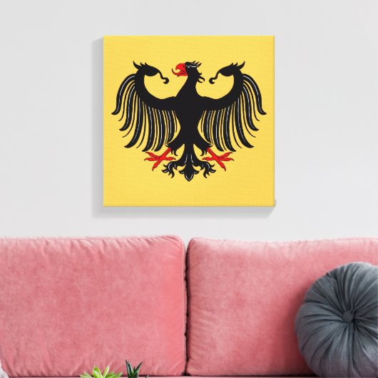Eagle Leinwanddruck (Insitu (Wohnzimmer))