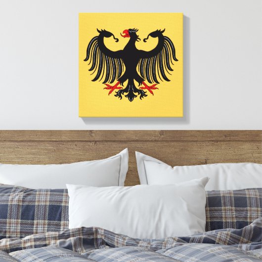 Eagle Leinwanddruck (Insitu (Schlafzimmer))