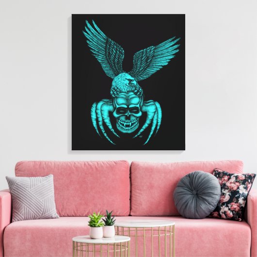 Eagle Leinwanddruck (Insitu (Wohnzimmer))